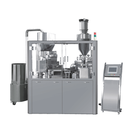 Máquina de enchimento de cápsulas industriais NJP-5500C tamanho 0
