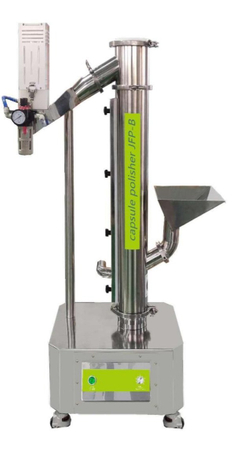 Máquina de polimento de cápsulas de comprimidos totalmente automática JFP-B com classificador