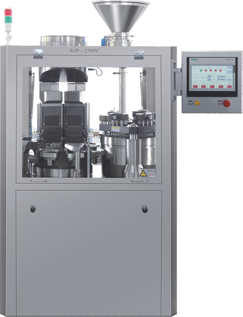 Máquina de enchimento de cápsulas de gelatina dura tamanho 3 na tampa