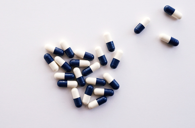 Cápsula vazia líquida de 20 mg com revestimento entérico